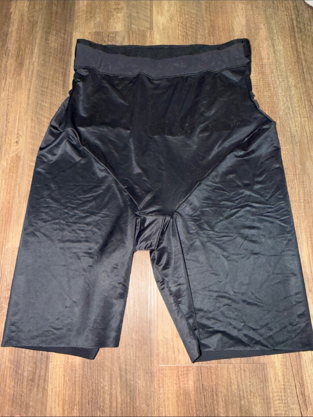 Maidenform Skin Spa High Waist Thigh Slimmer Style DM0047 Black Size 2XL
